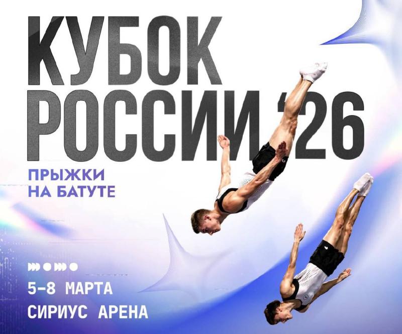 ​Федеральная территория Сириус примет Кубок России по прыжкам на батуте